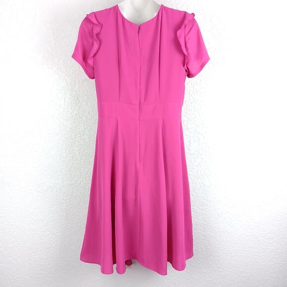 eShakti Wayward Fancies Ruffle Cascade Dress Size M - Picture 5 of 6